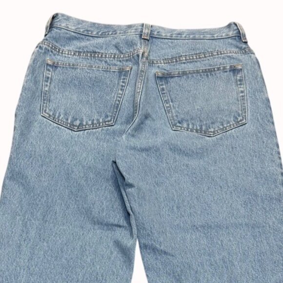 Lands End Womens Vintage Jeans Size 10 High Rise Straight Leg Light Wash Denim - Picture 5 of 15